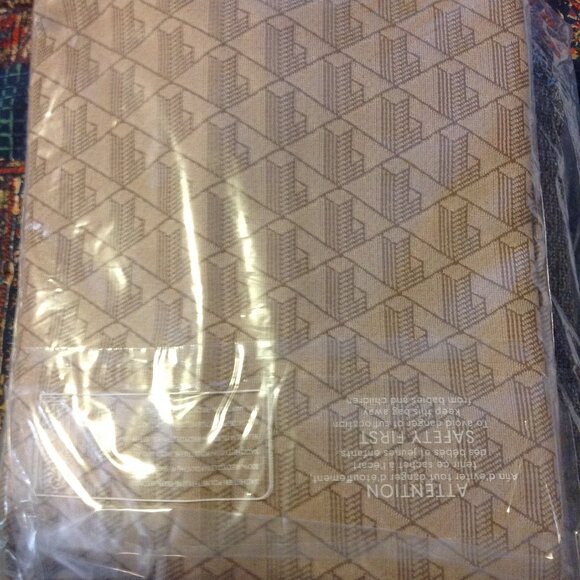 Lacoste Men's Large Brown Monogram Jacquard Polo Shirt - New with Tags - Picture 4 of 4